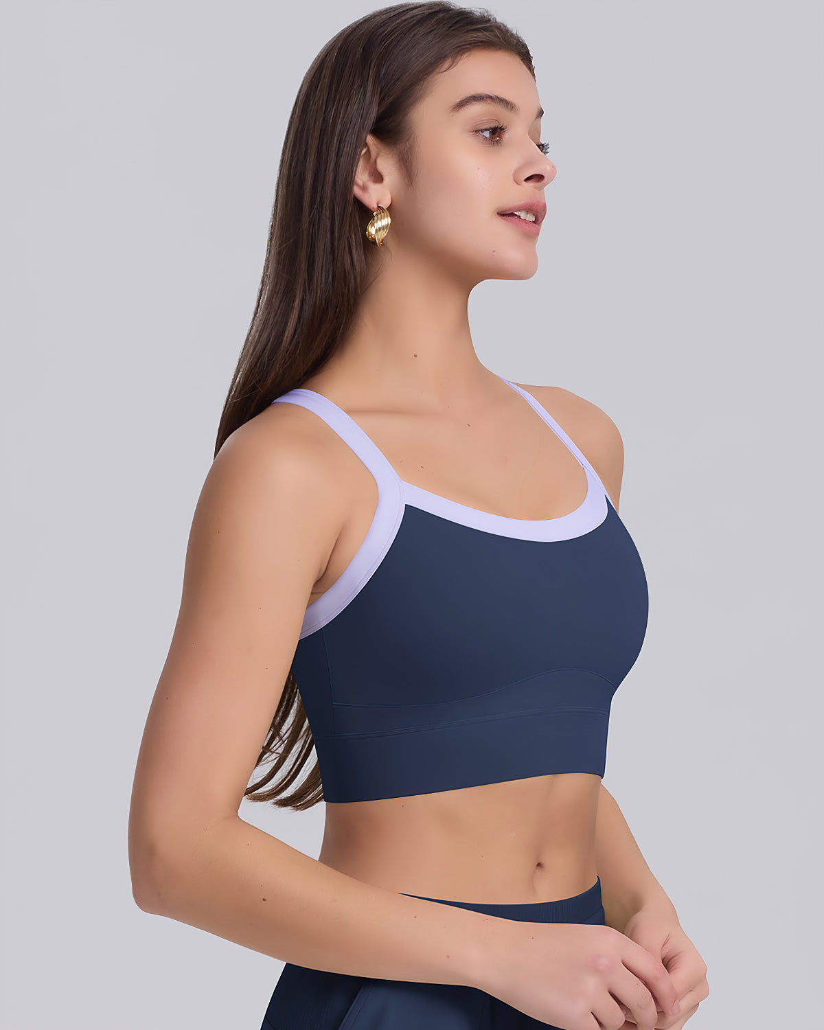 Beatrix Sports Bra - Navy