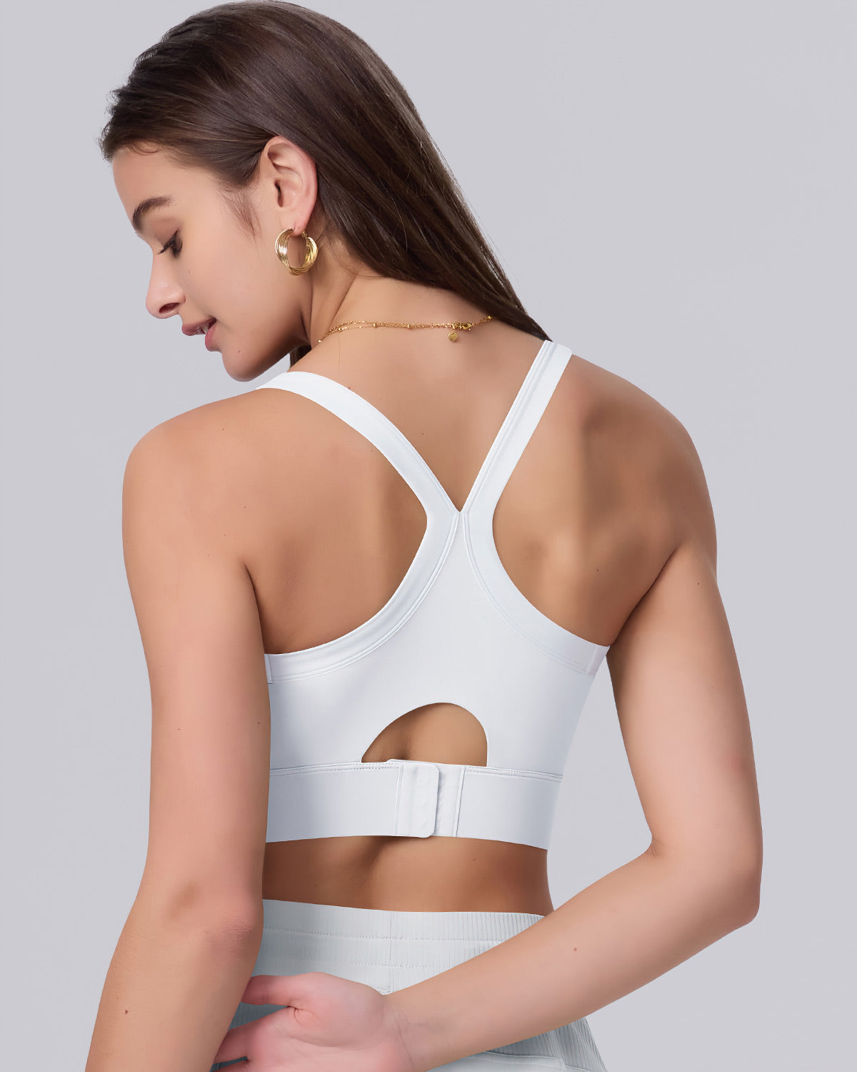 Beatrix Sports Bra - White