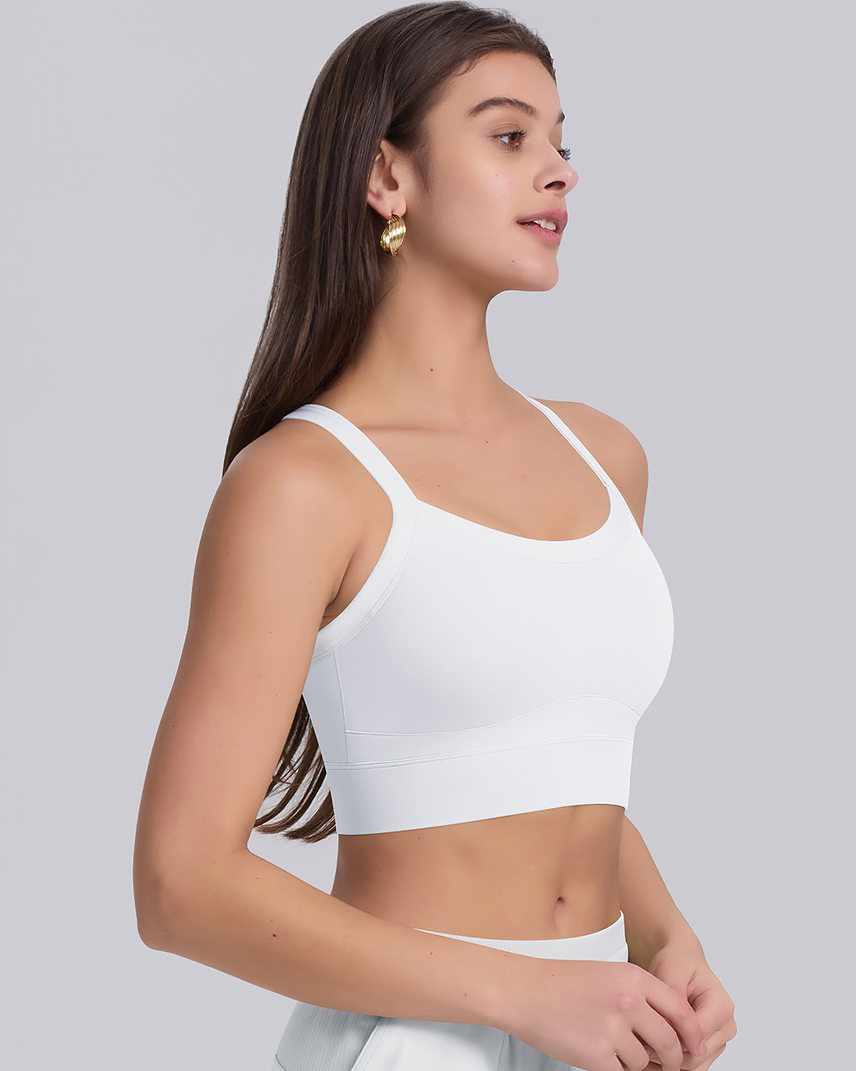 Beatrix Sports Bra - White