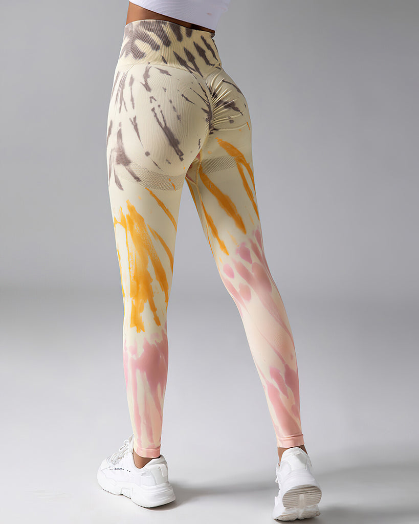 Bellamy Seamless Scrunch Leggings - Sunshine – Amelia Activewear