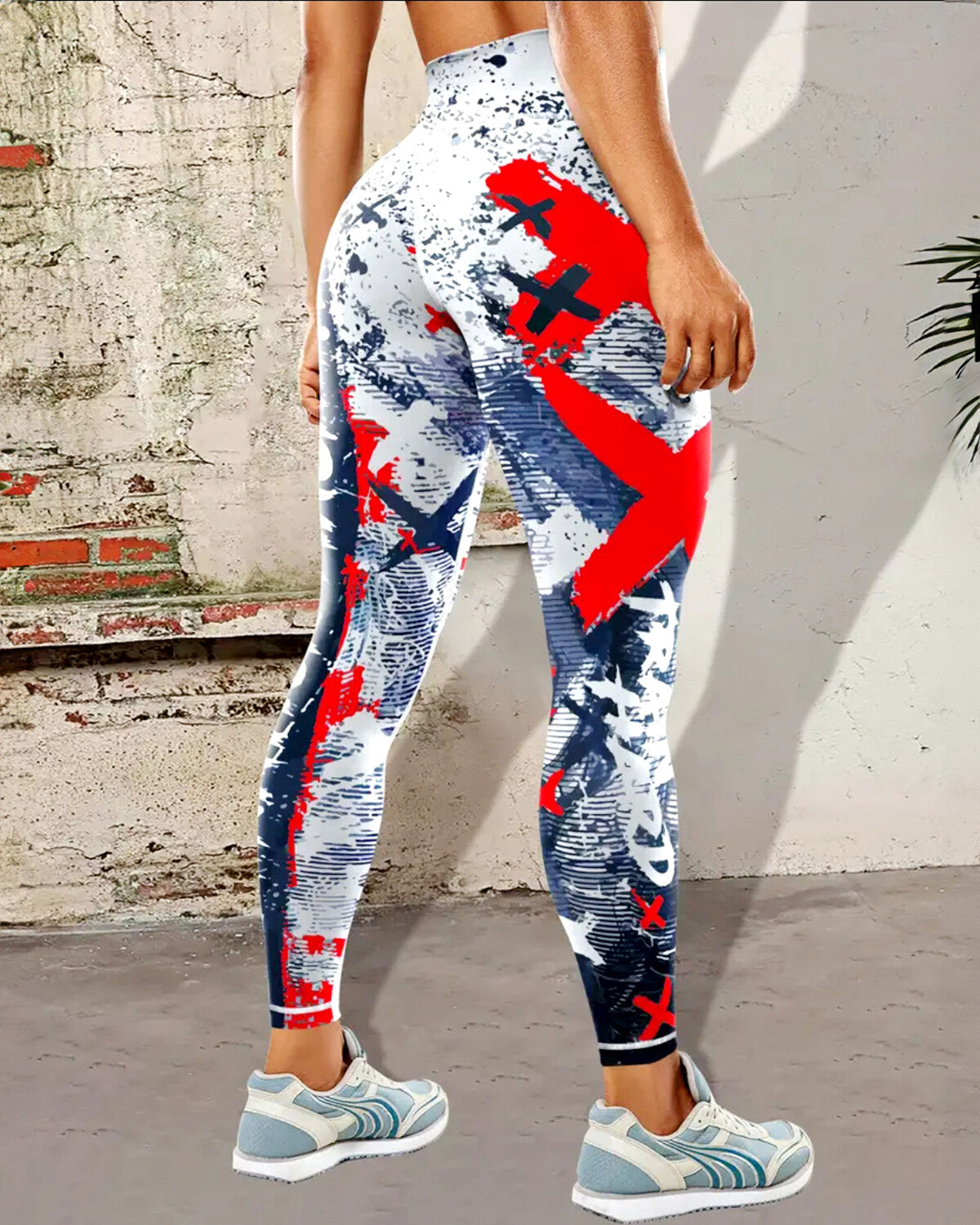 Beyond Limits Leggings - Red