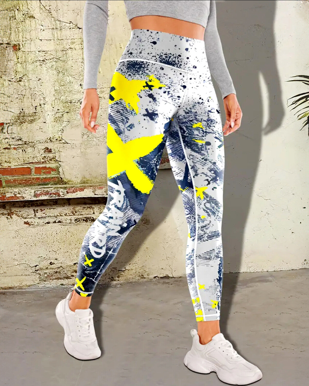 Beyond Limits Leggings - Yellow