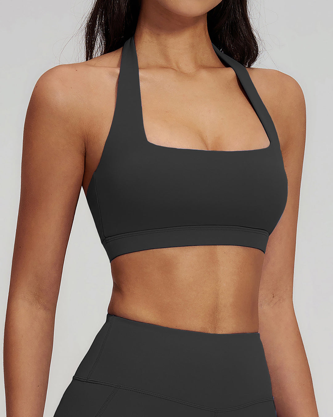 Brinley Active Bra - Charcoal