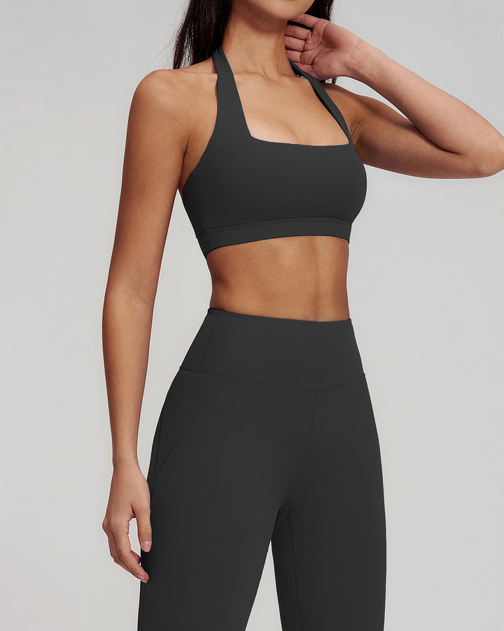 Brinley Active Bra - Charcoal