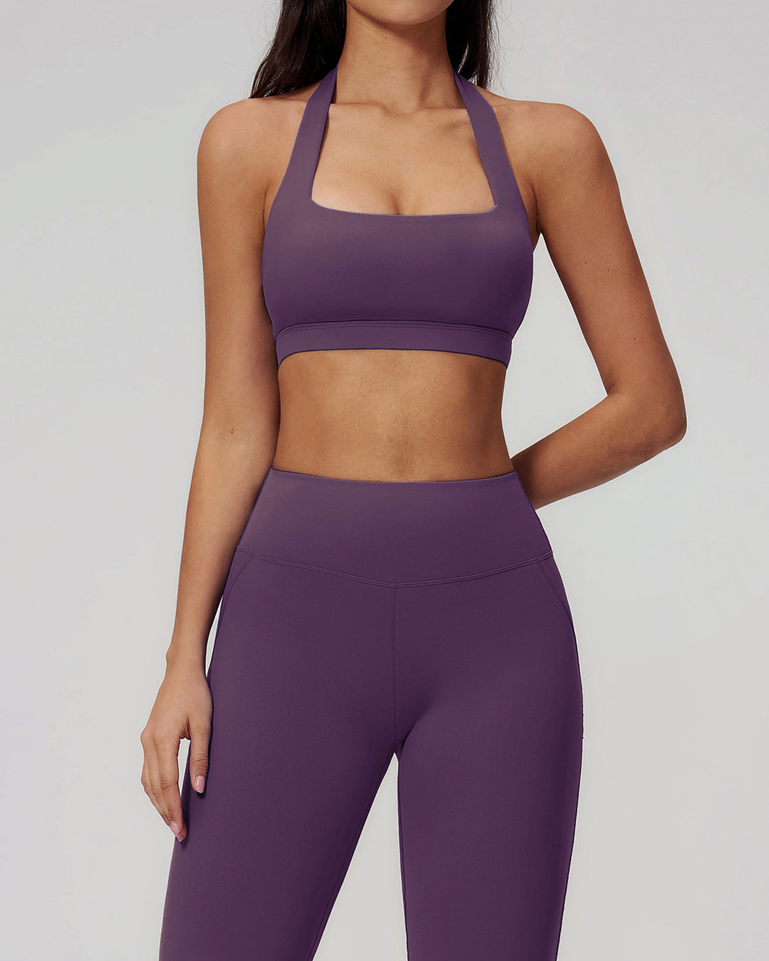 Brinley Active Bra - Purple