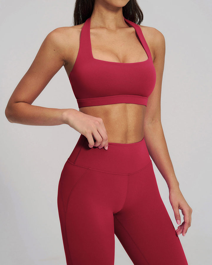 Brinley Active Bra - Red