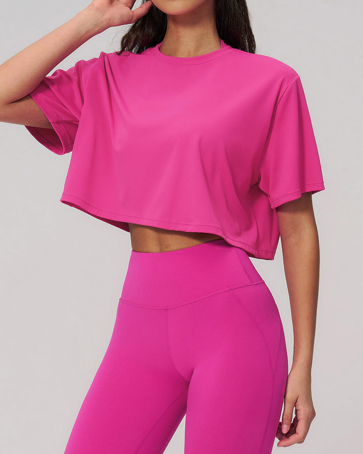 Brinley Fitness T-Shirt - Pink