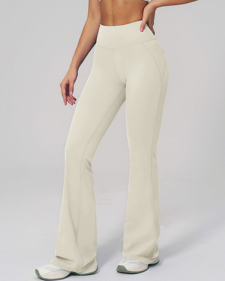 Brinley Flare Leggings - Beige
