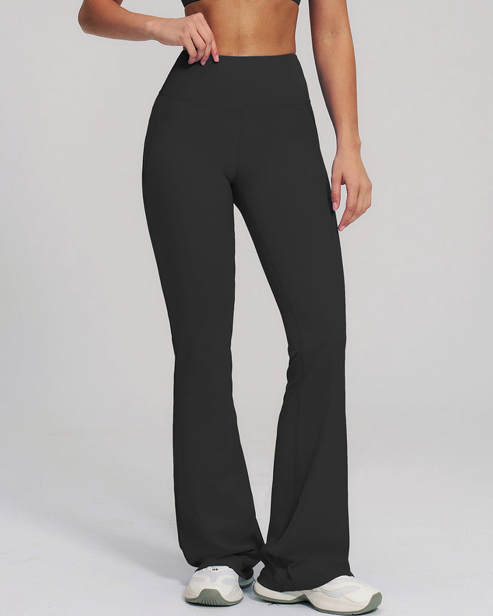 Brinley Flare Leggings - Charcoal