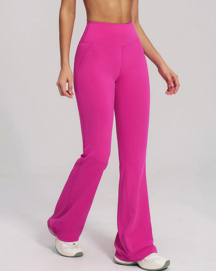 Brinley Flare Leggings - Pink