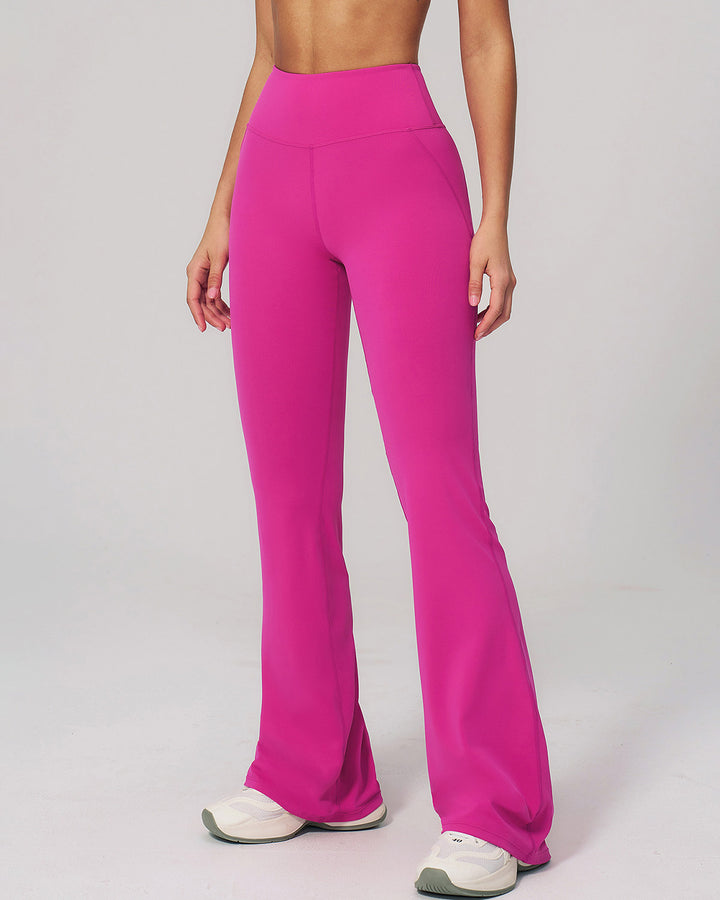 Brinley Flare Leggings - Pink