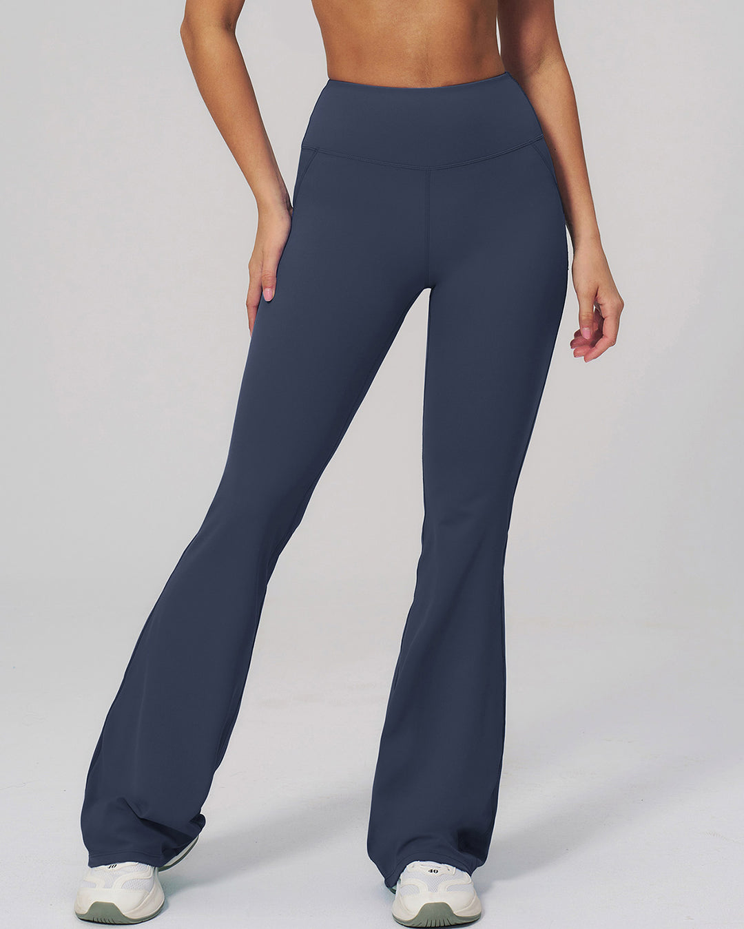 Brinley Flare Leggings - Slate