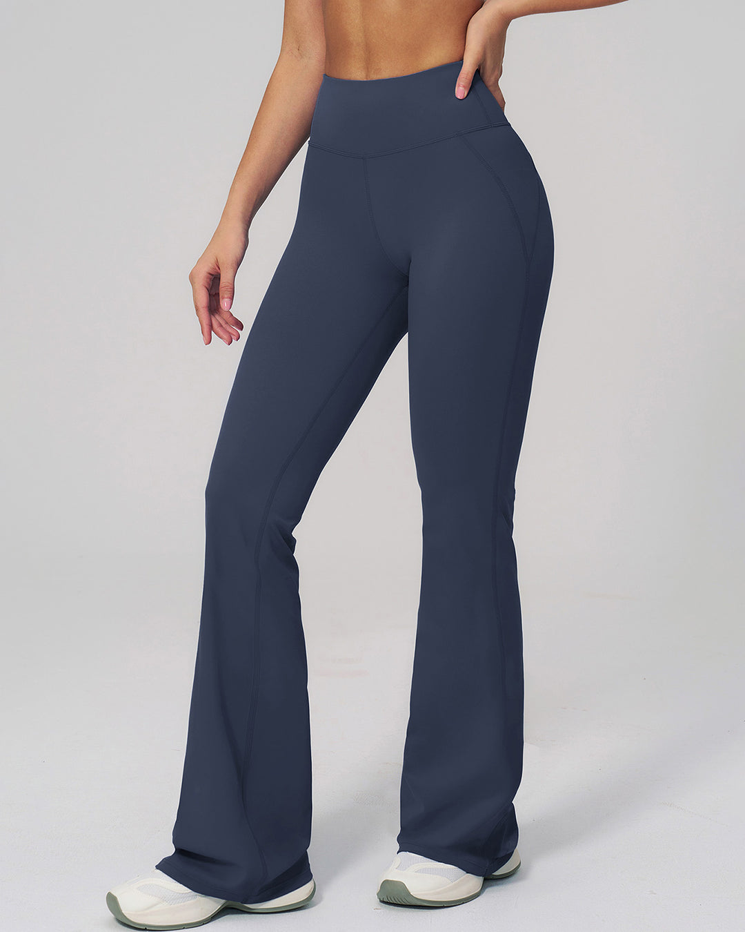 Brinley Flare Leggings - Slate