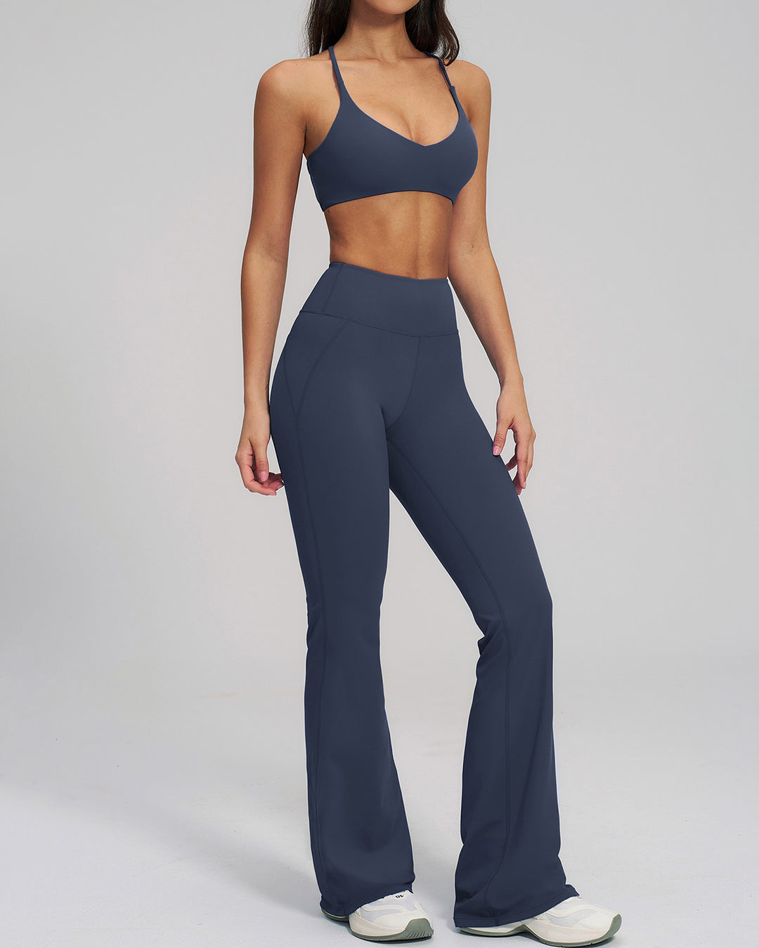 Brinley Flare Leggings - Slate