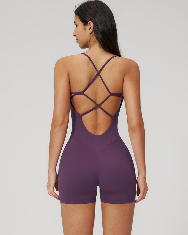 Brinley Jumpsuit - Purple