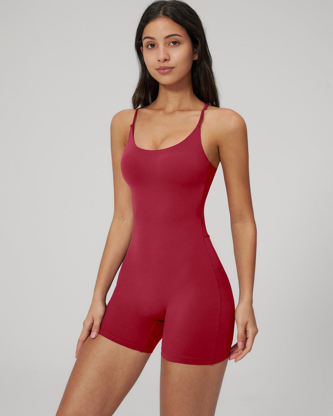 Brinley Jumpsuit - Red