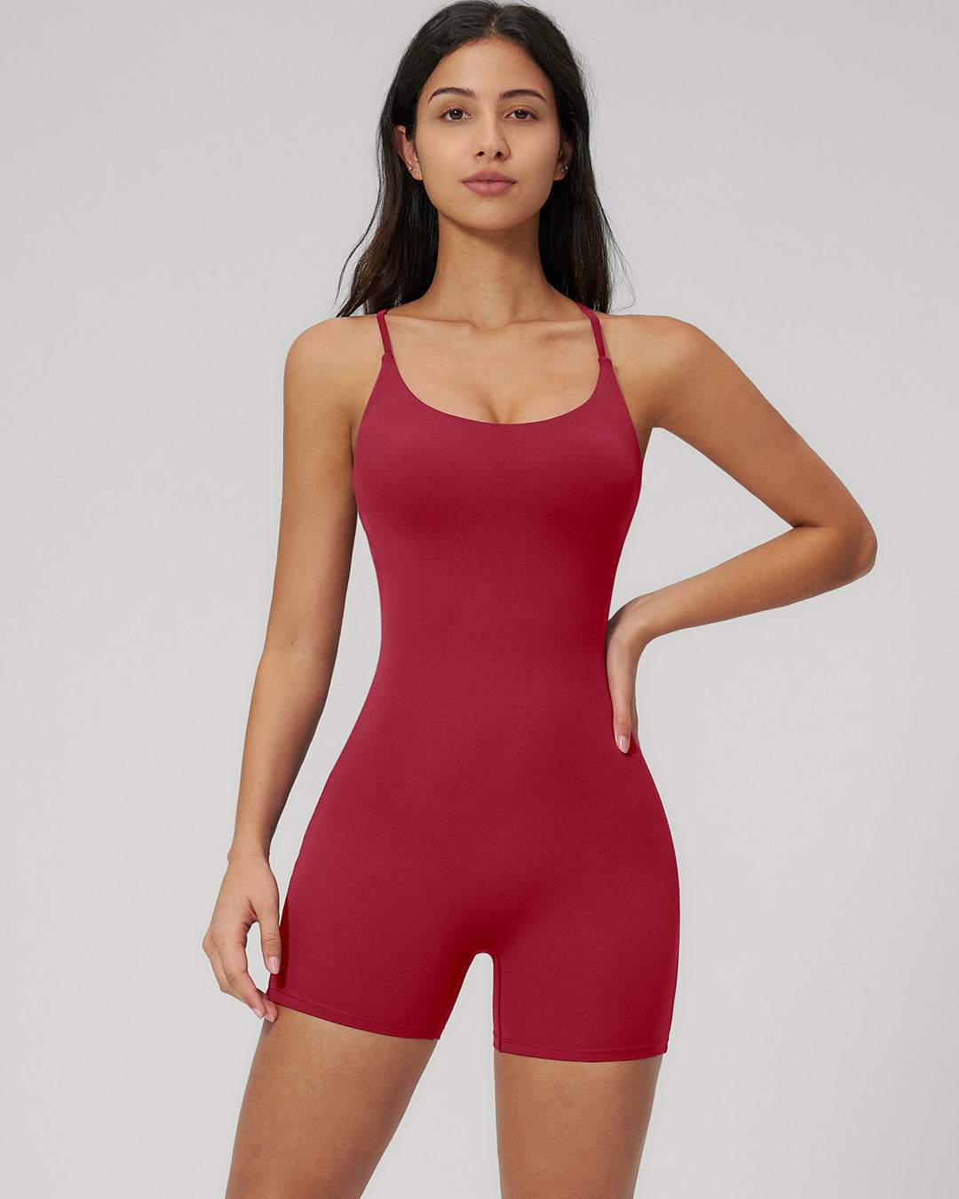Brinley Jumpsuit - Red