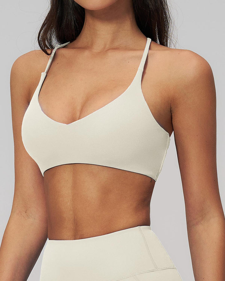 Brinley Sports Bra - Beige