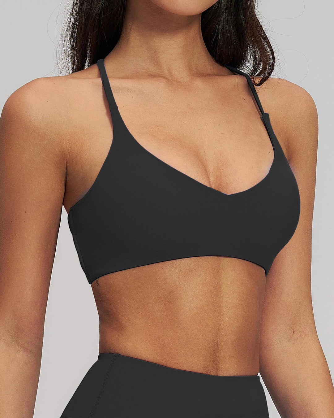 Brinley Sports Bra - Charcoal