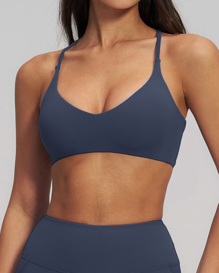 Brinley Sports Bra - Slate
