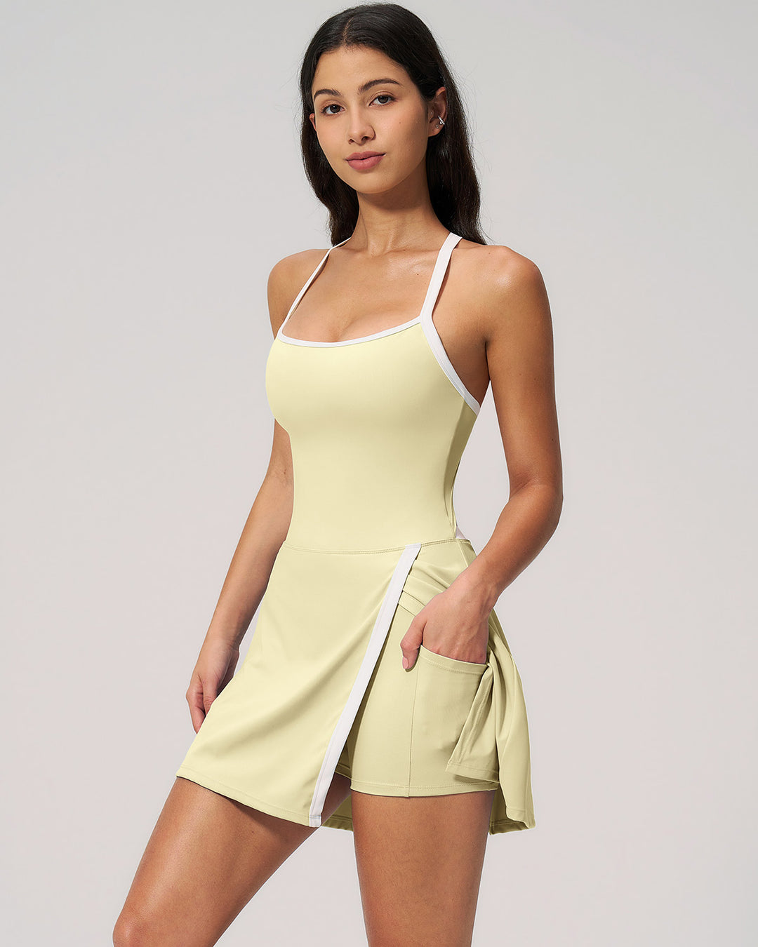 Brisa Romper - Yellow