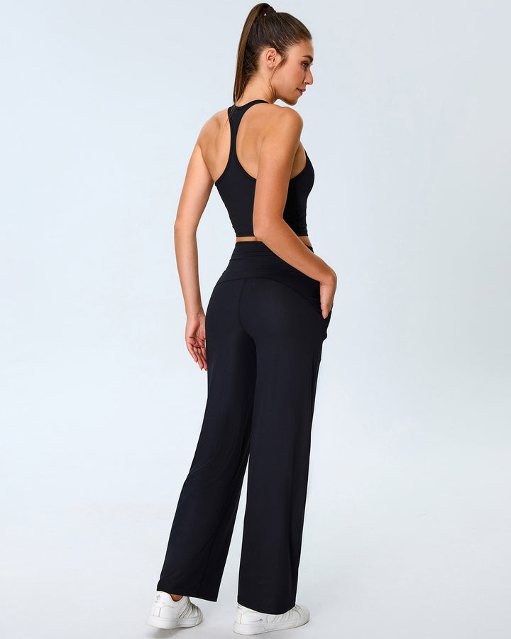 Calista Crop Top - Black