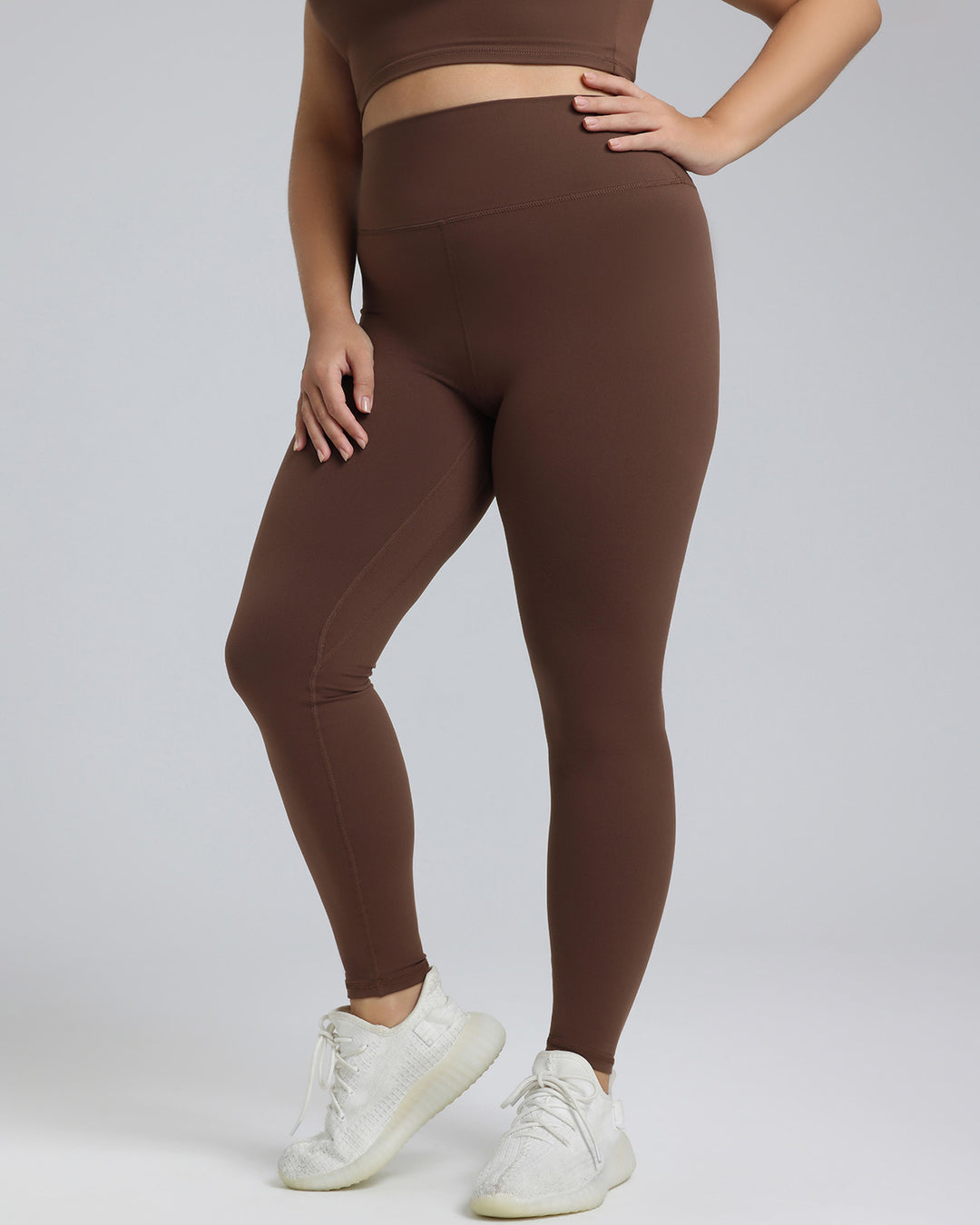 Camellia Leggings - Brown