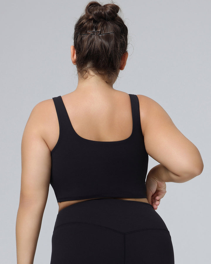 Camellia Sports Bra - Black
