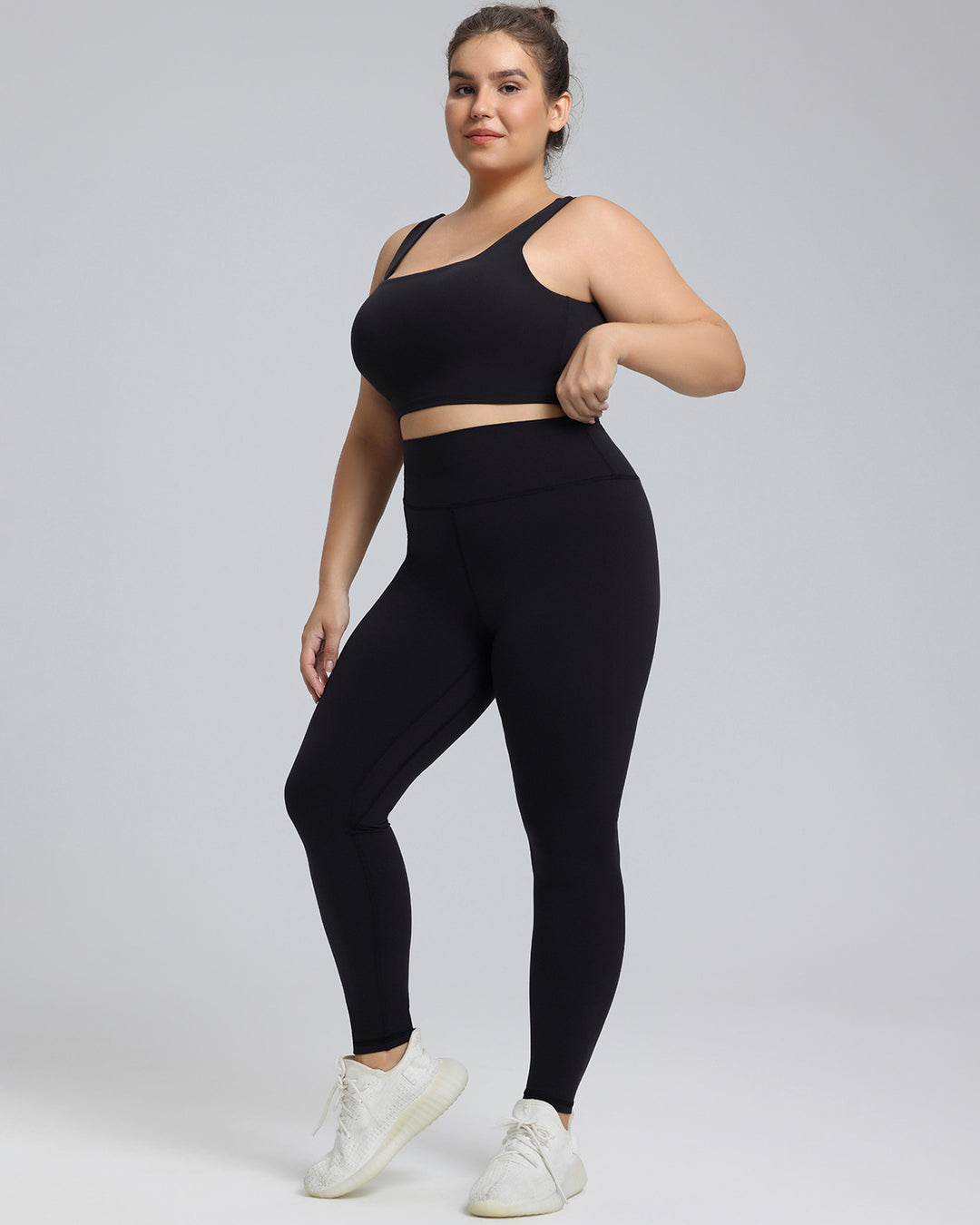 Camellia Sports Bra - Black