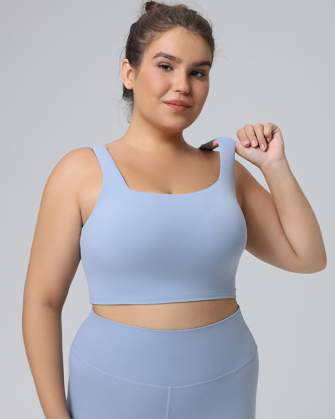 Camellia Sports Bra - Blue