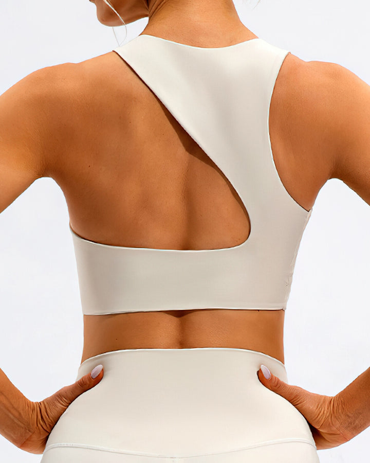 Cassandra Sports Bra - Beige
