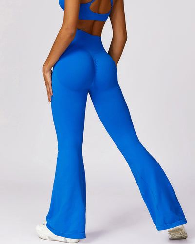 Cecilia Scrunch Leggings - Blue