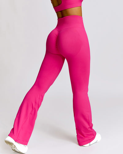 Cecilia Scrunch Leggings - Fuchsia