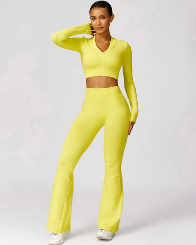 Cecilia Scrunch Leggings - Yellow