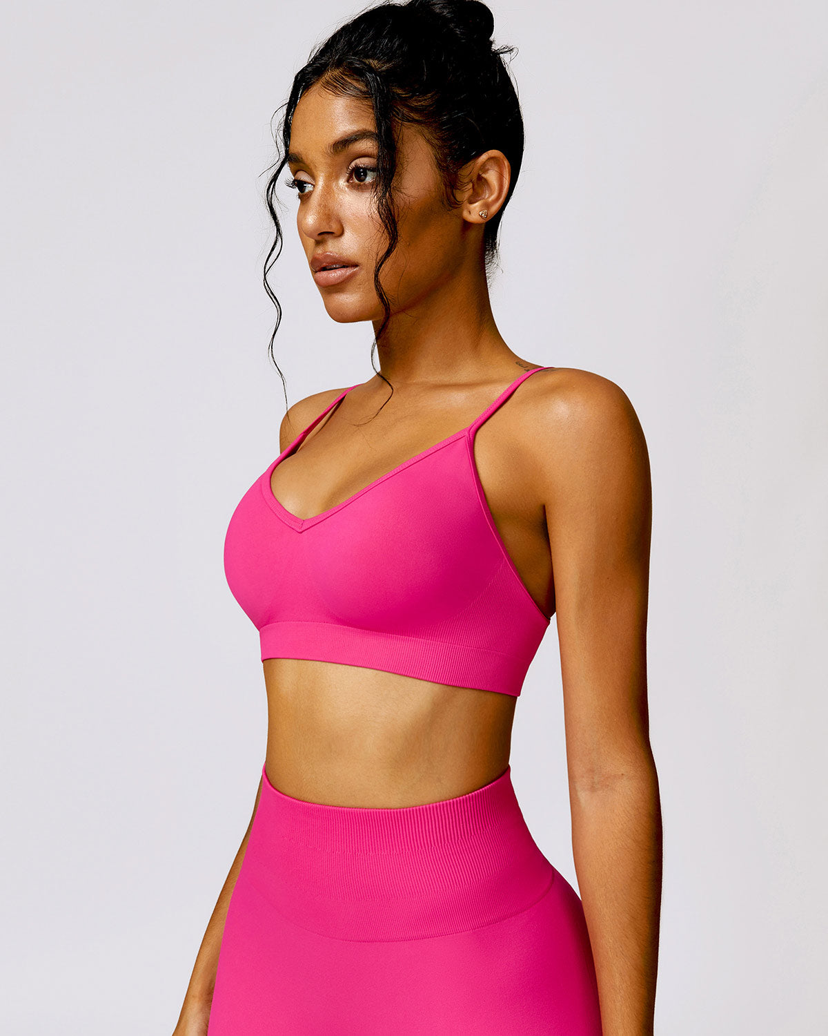 Cecilia Sports Bra - Fuchsia