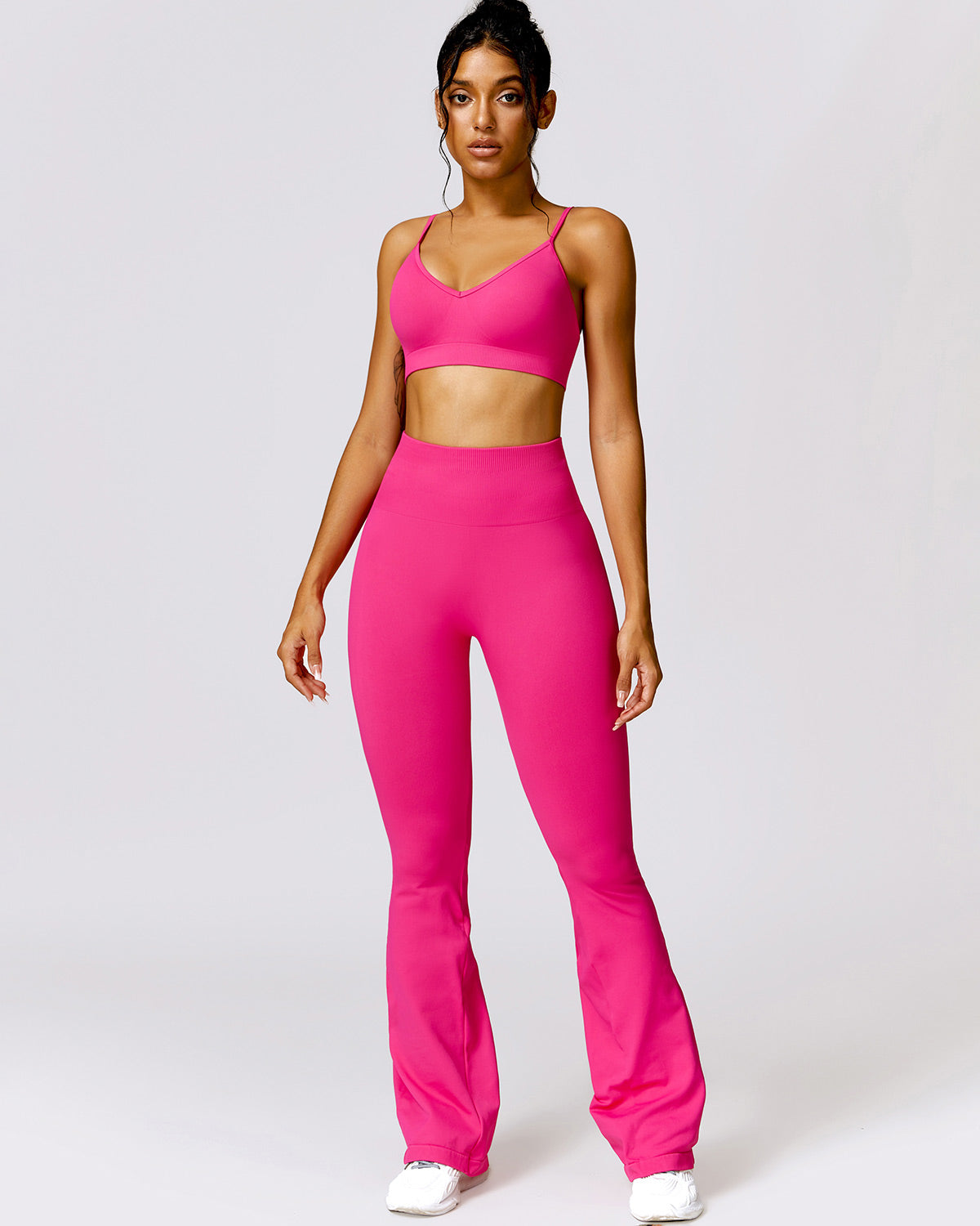 Cecilia Sports Bra - Fuchsia