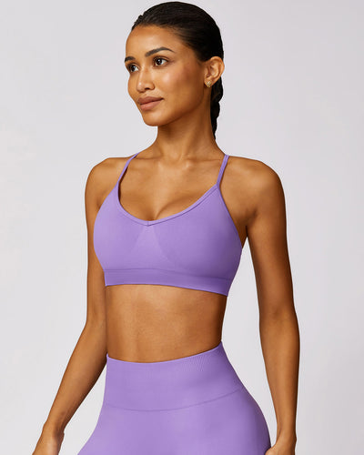 Cecilia Sports Bra - Purple