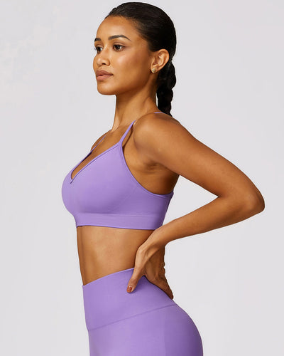 Cecilia Sports Bra - Purple