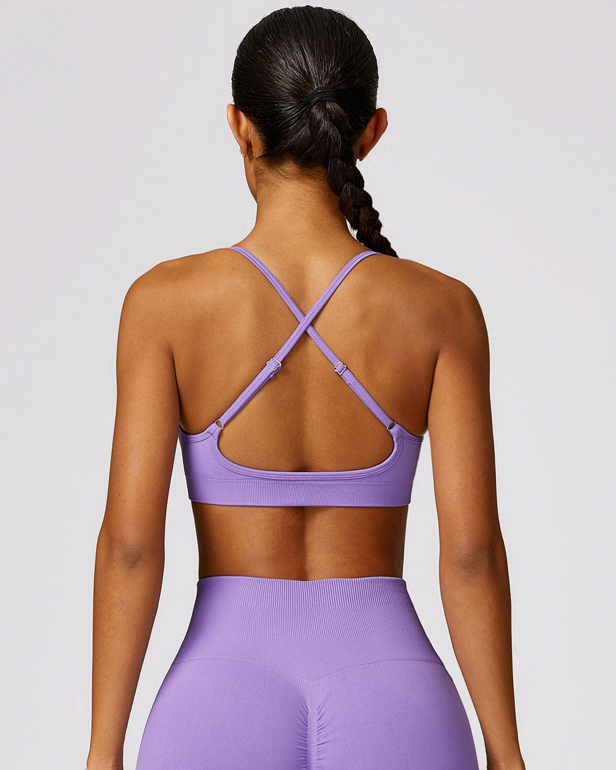 Cecilia Sports Bra - Purple