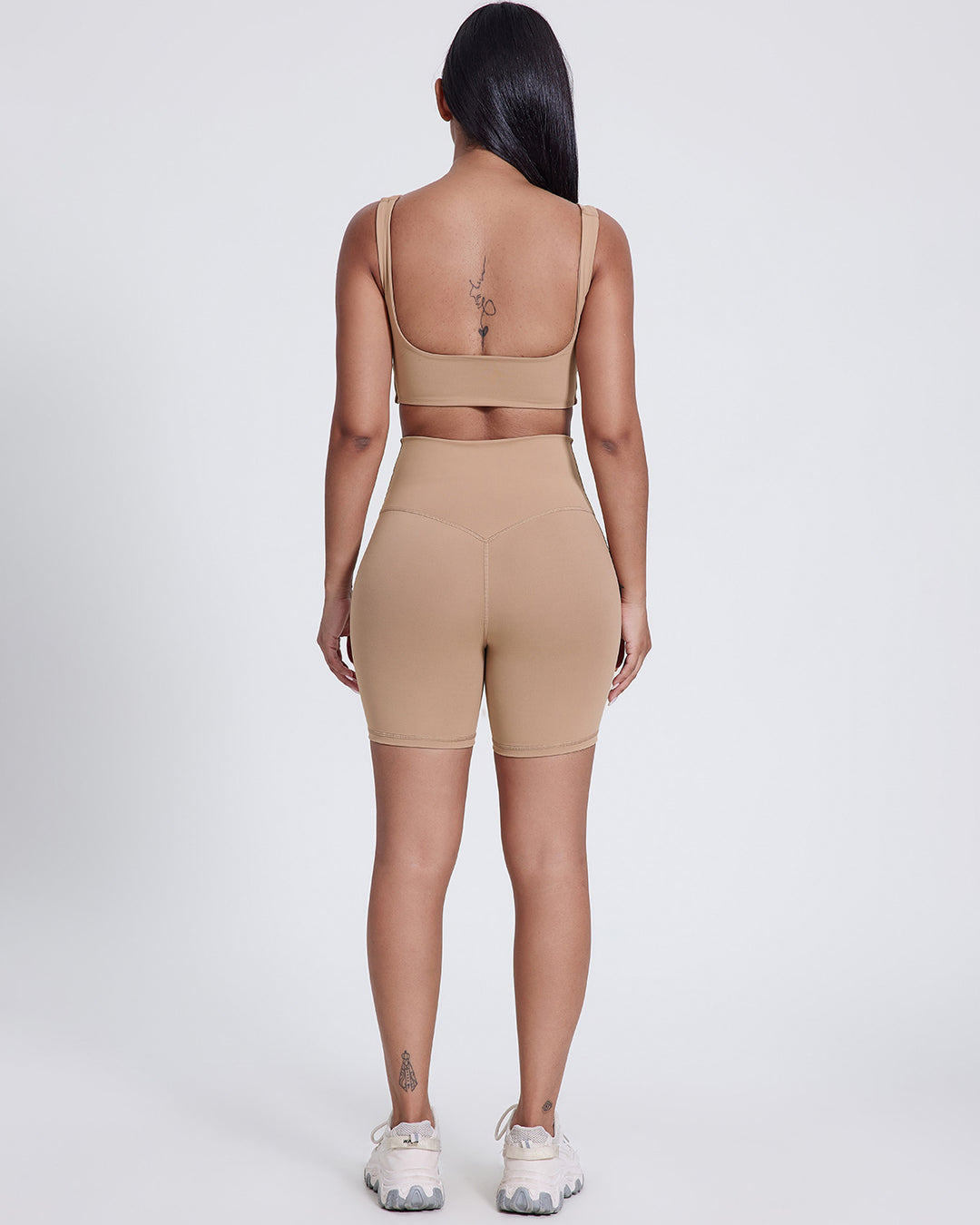 Celestia Seamless Shorts - Sandstone
