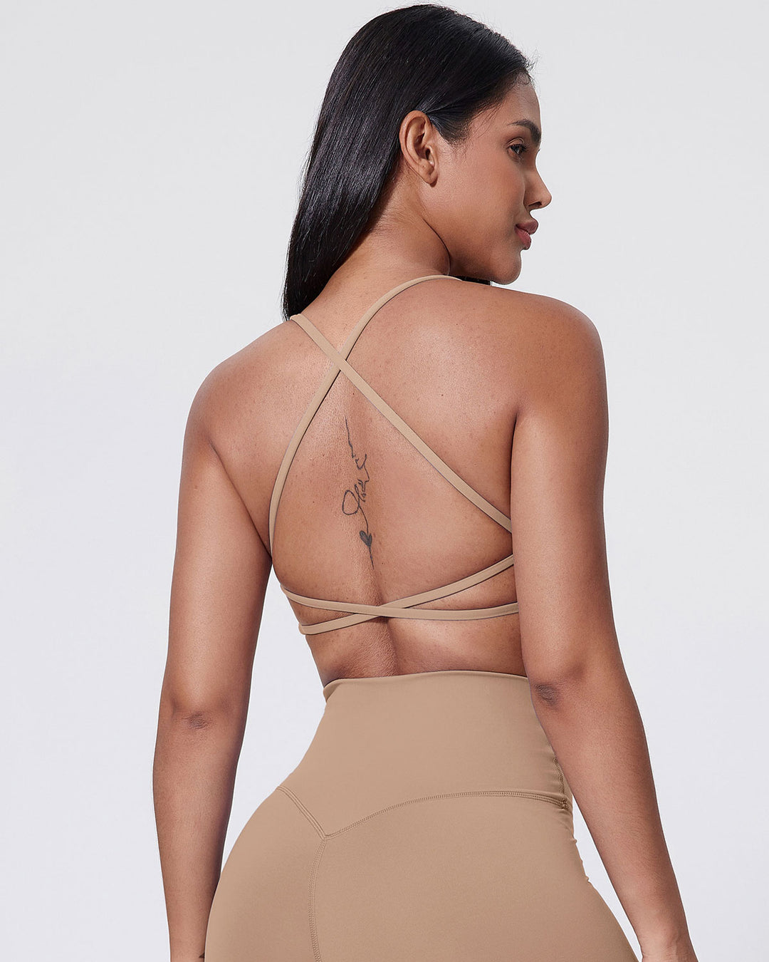 Celestia Sports Bra - Sandstone