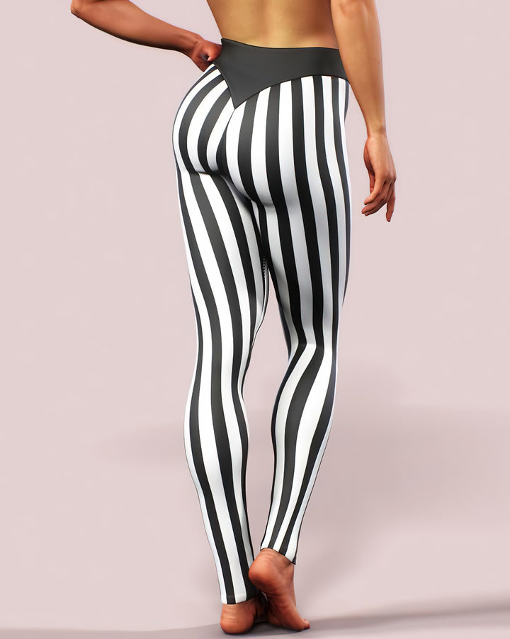Celine Pinstripe Leggings
