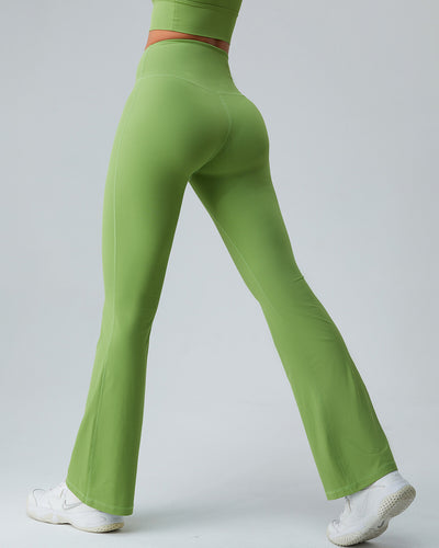 Christina Flare Leggings - Green