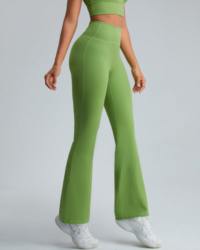 Christina Flare Leggings - Green