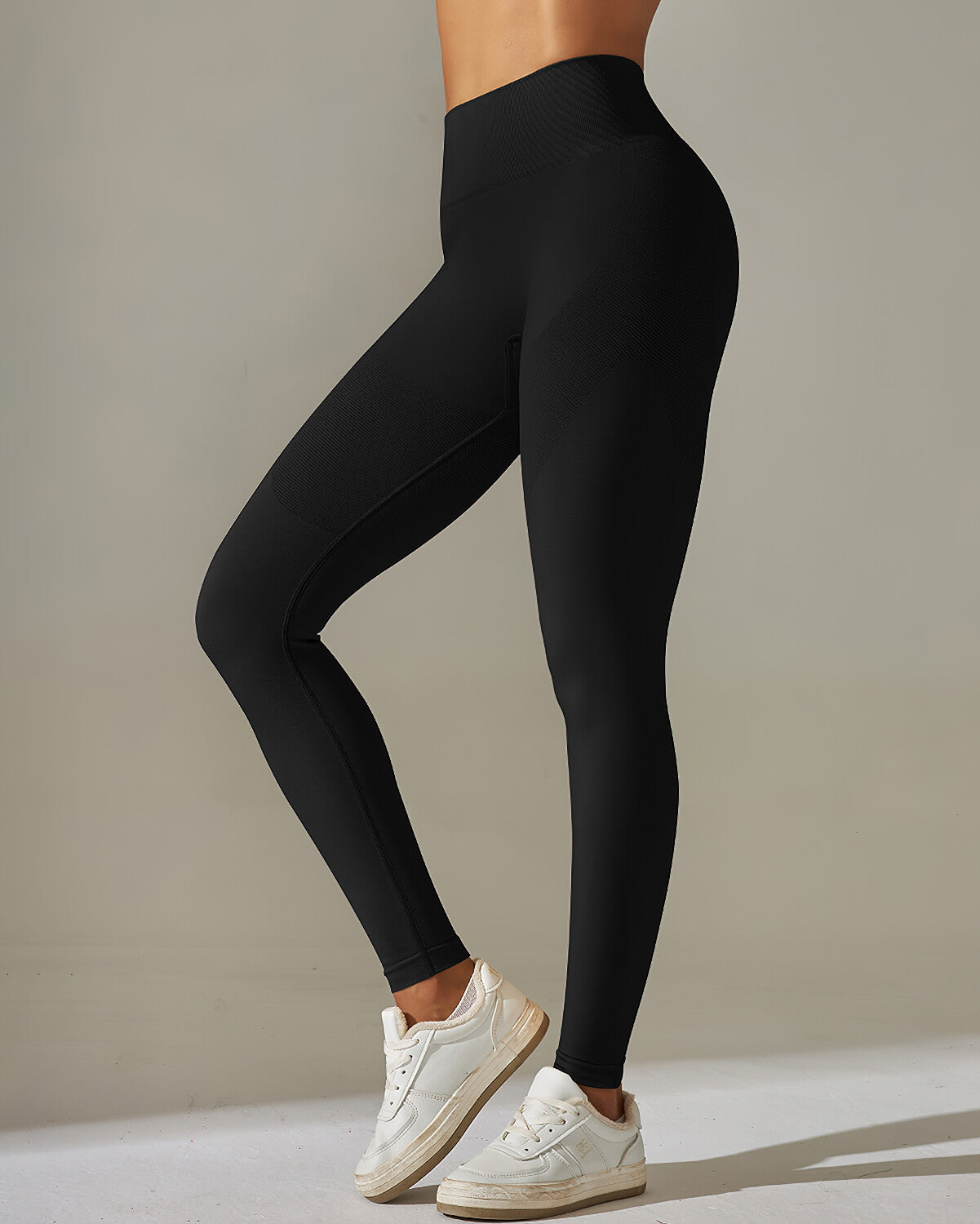 Cleo Seamless Leggings - Black