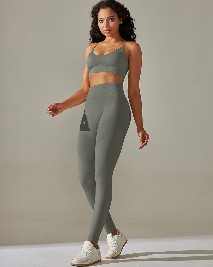 Cleo Sports Bra - Grey