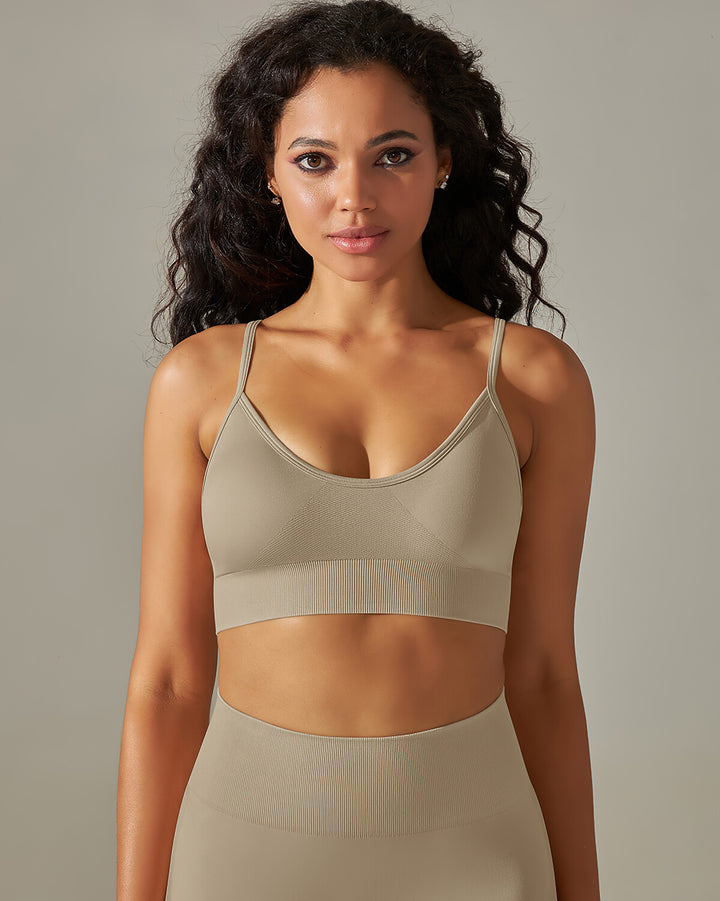Cleo Sports Bra - Khaki