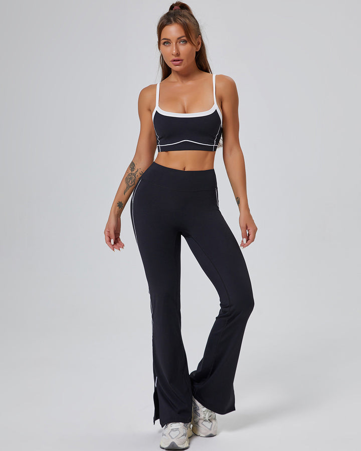 Colette Flare Leggings - Black