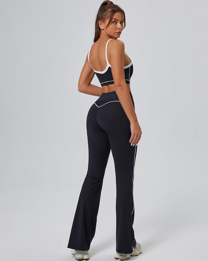 Colette Flare Leggings - Black