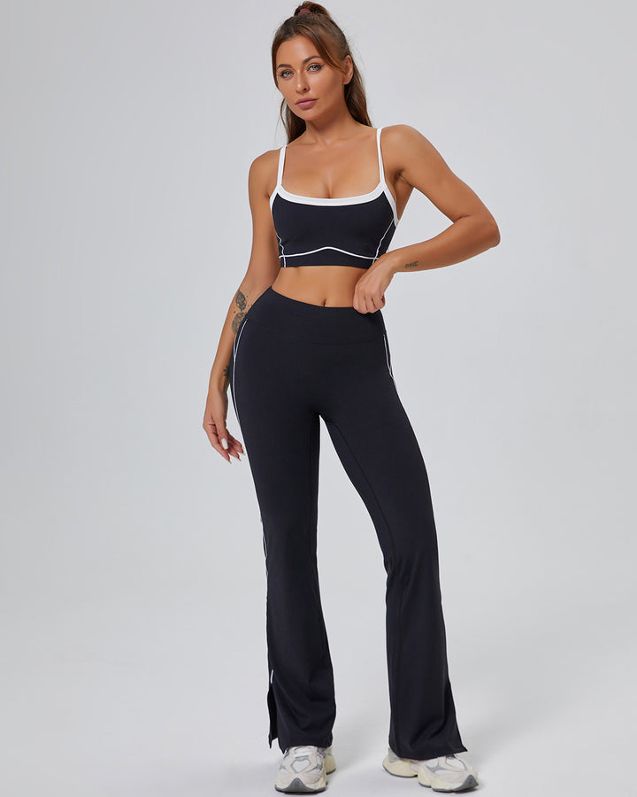 Colette Flare Leggings - Black